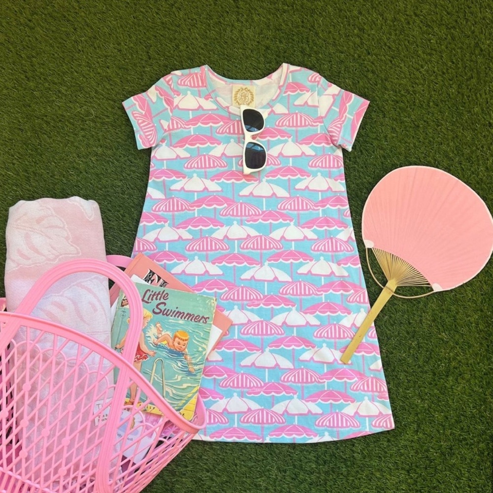 The Beaufort Bonney Company Polly Play Dress Taylor Bay ‘Brellas Size 3T - Picture 5 of 5